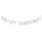 Guirnalda Happy Birthday - English Garden