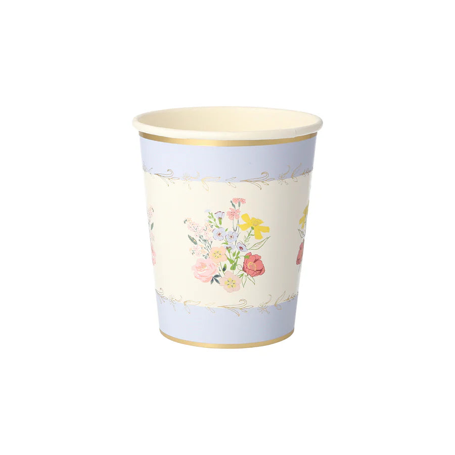 8 Vasos English Garden