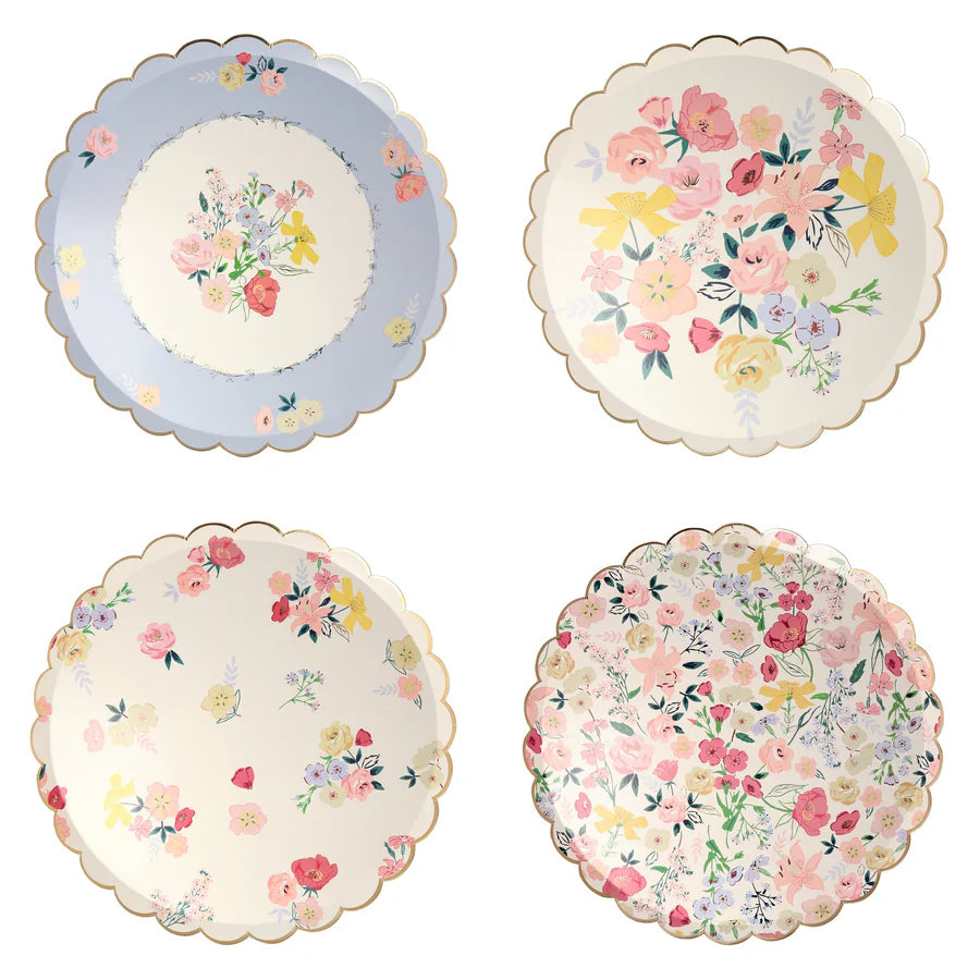 8 Platos English Garden