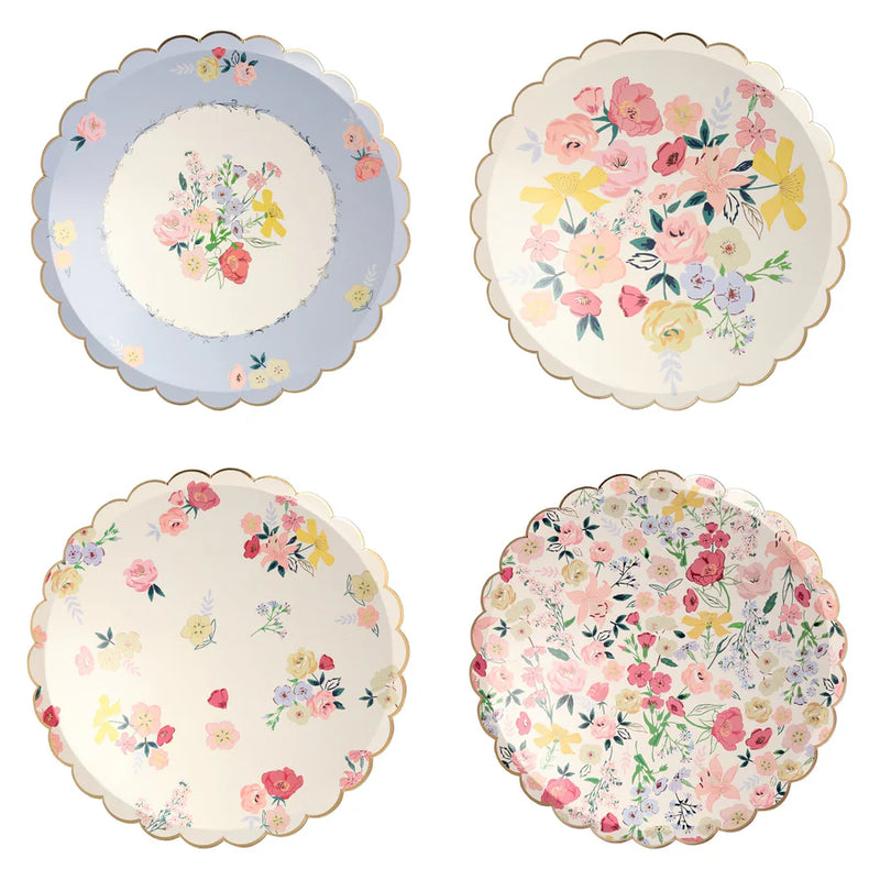 8 Platos English Garden