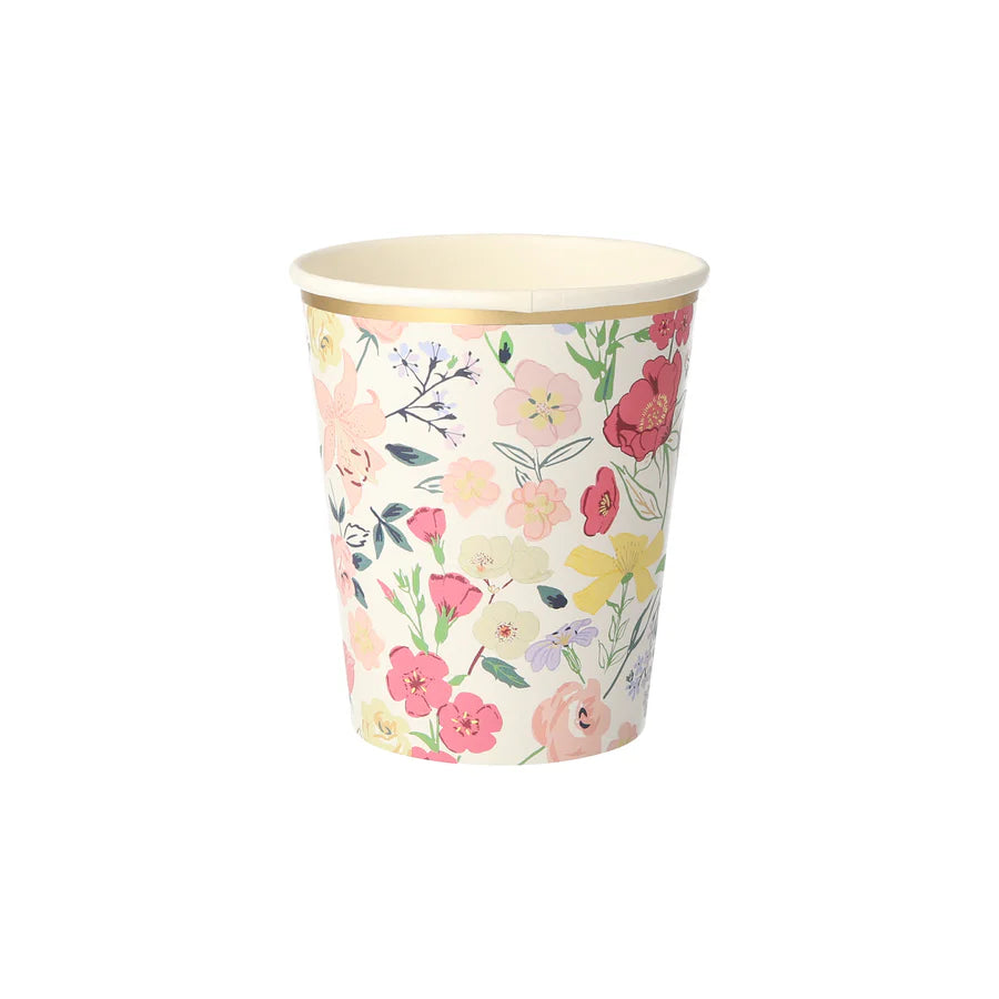 8 Vasos English Garden