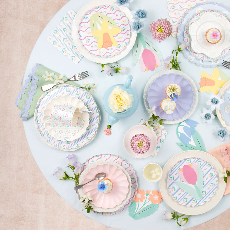8 Platos - Patrones florales Bloomsbury