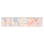 Guirnalda Happy Birthday - English Garden
