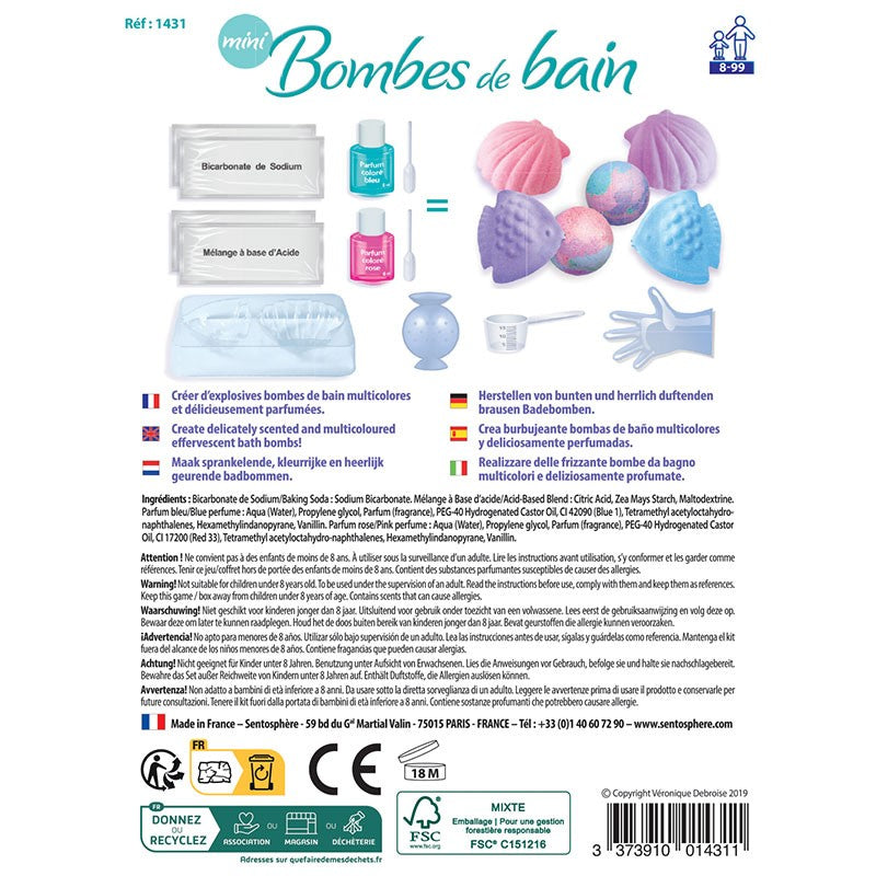 Mini Bombas de Baño