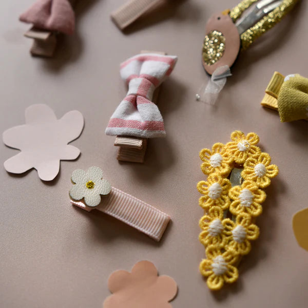 Clips Crochet Flowers
