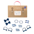 Set My School Hair - Azul
