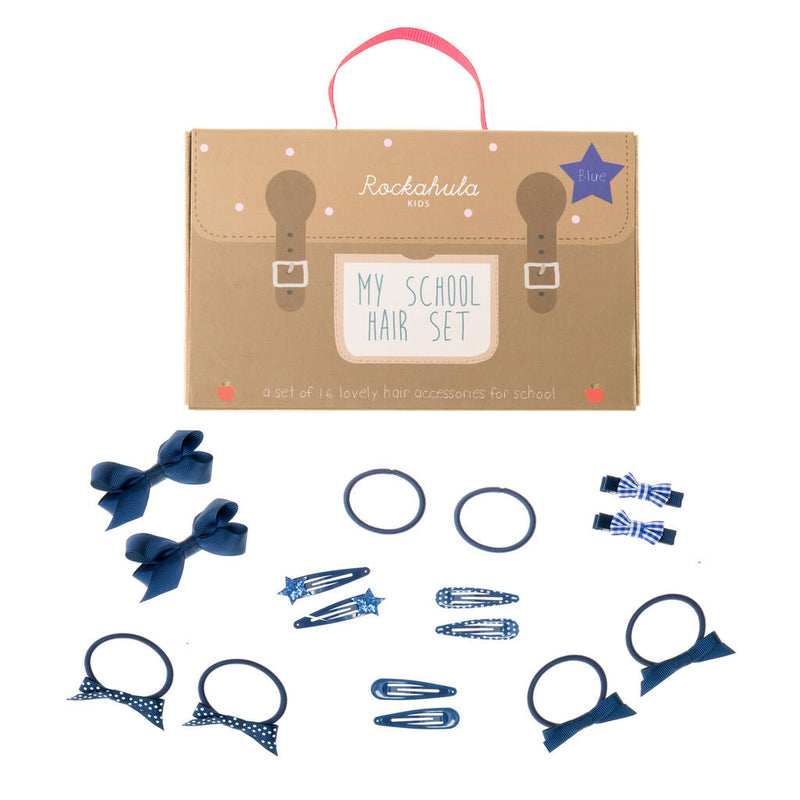 Set My School Hair - Azul