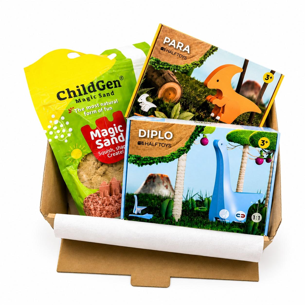 Pack Sensorial Dinos