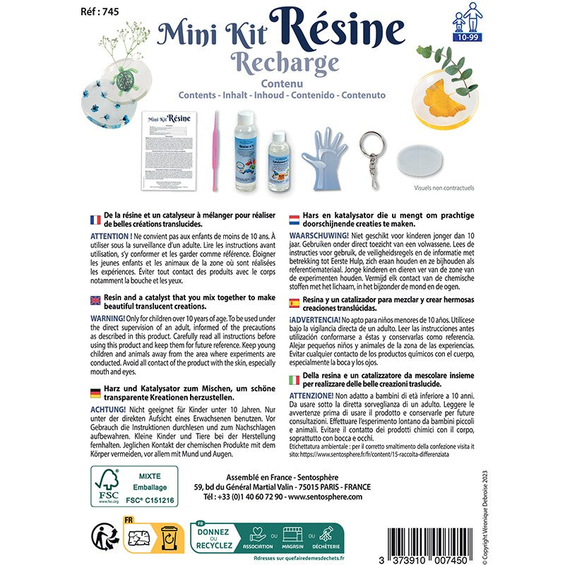 RECARGA Mini kit resina
