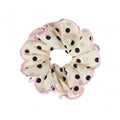 Scrunchie Polka Dot Scalloped