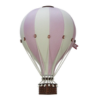 Globo aerostático - Crema y lila