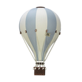 Globo aerostático - Crema y azul claro