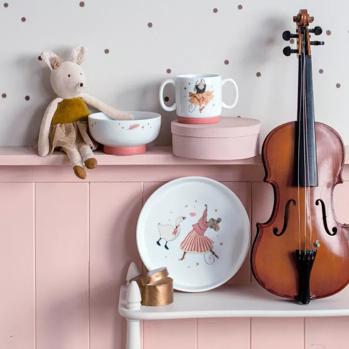 Set vajilla de porcelana - La petite école de danse