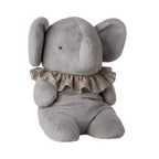 Elefante de peluche grande - azul/gris