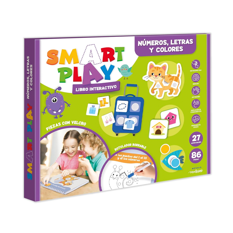 Smart Play: Números, letras y colores