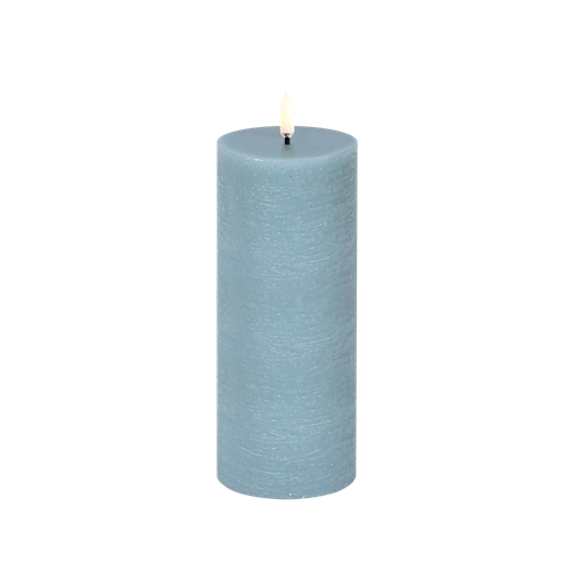 Vela pilar LED rustic 7'8 x 20 cm